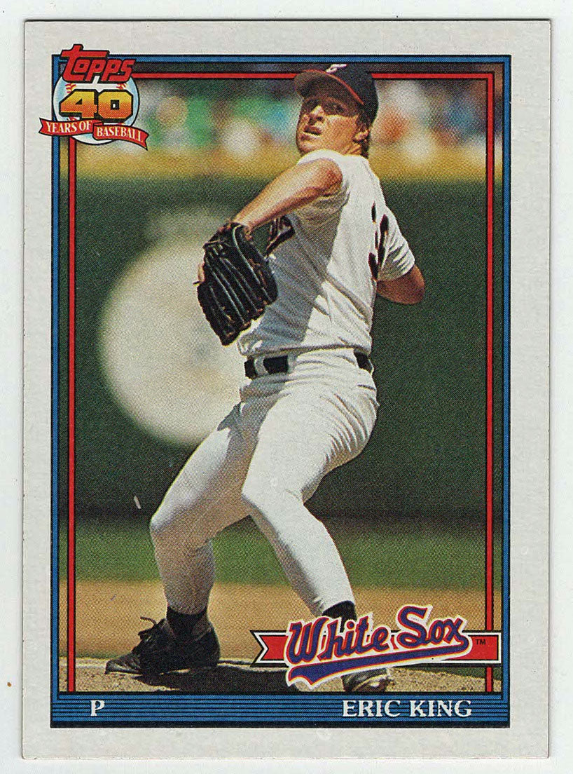 Eric King - Chicago White Sox (MLB Baseball Card) 1991 Topps # 121 Mint