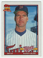 Randy Bush - Minnesota Twins (MLB Baseball Card) 1991 Topps # 124 Mint