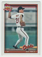 Joe Price - Baltimore Orioles (MLB Baseball Card) 1991 Topps # 127 Mint