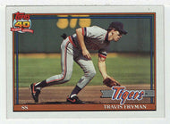 Travis Fryman - Detroit Tigers (MLB Baseball Card) 1991 Topps # 128 Mint