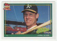 Jamie Quirk - Oakland Athletics (MLB Baseball Card) 1991 Topps # 132 Mint