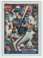 Kevin Elster - New York Mets (MLB Baseball Card) 1991 Topps # 134 Mint