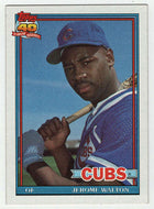 Jerome Walton - Chicago Cubs (MLB Baseball Card) 1991 Topps # 135 Mint