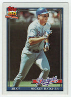 Mickey Hatcher - Los Angeles Dodgers (MLB Baseball Card) 1991 Topps # 152 Mint