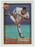 Randy Tomlin RC - Pittsburgh Pirates (MLB Baseball Card) 1991 Topps # 167 Mint