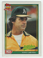 Tony LaRussa - Oakland Athletics - Manager (MLB Baseball Card) 1991 Topps # 171 Mint
