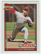 Jack Armstrong - Cincinnati Reds (MLB Baseball Card) 1991 Topps # 175 Mint