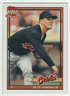 Pete Harnisch - Baltimore Orioles (MLB Baseball Card) 1991 Topps # 179 Mint