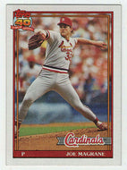 Joe Magrane - St. Louis Cardinals (MLB Baseball Card) 1991 Topps # 185 Mint