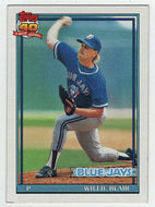 Willie Blair - Toronto Blue Jays (MLB Baseball Card) 1991 Topps # 191 Mint