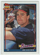 Jim Vatcher RC - Atlanta Braves (MLB Baseball Card) 1991 Topps # 196 Mint