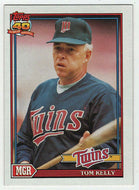 Tom Kelly - Minnesota Twins - Manager (MLB Baseball Card) 1991 Topps # 201 Mint