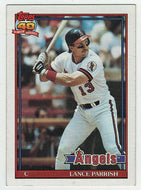 Lance Parrish - California Angels (MLB Baseball Card) 1991 Topps # 210 Mint