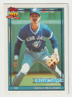 Rance Mulliniks - Toronto Blue Jays (MLB Baseball Card) 1991 Topps # 229 Mint