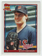 Scott Erickson - Minnesota Twins (MLB Baseball Card) 1991 Topps # 234 Mint