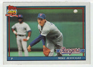 Mike Jeffcoat - Texas Rangers (MLB Baseball Card) 1991 Topps # 244 Mint