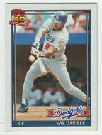 Kal Daniels - Los Angeles Dodgers (MLB Baseball Card) 1991 Topps # 245 Mint