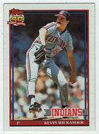 Kevin Wickander - Cleveland Indians (MLB Baseball Card) 1991 Topps # 246 Mint