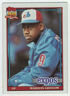 Marquis Grissom - Montreal Expos (MLB Baseball Card) 1991 Topps # 283 Mint