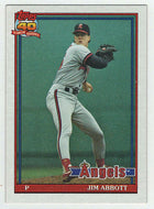 Jim Abbott - California Angels (MLB Baseball Card) 1991 Topps # 285 Mint