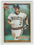 Jay Bell - Pittsburgh Pirates (MLB Baseball Card) 1991 Topps # 293 Mint