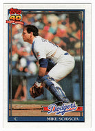 Mike Scioscia - Los Angeles Dodgers (MLB Baseball Card) 1991 Topps # 305 Mint