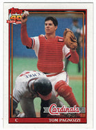 Tom Pagnozzi - St. Louis Cardinals (MLB Baseball Card) 1991 Topps # 308 Mint