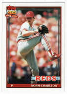 Norm Charlton - Cincinnati Reds (MLB Baseball Card) 1991 Topps # 309 Mint