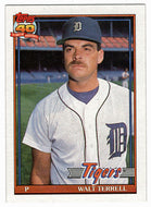 Walt Terrell - Detroit Tigers (MLB Baseball Card) 1991 Topps # 328 Mint