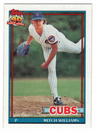Mitch Williams - Chicago Cubs (MLB Baseball Card) 1991 Topps # 335 Mint