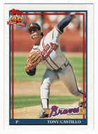 Tony Castillo - Atlanta Braves (MLB Baseball Card) 1991 Topps # 353 Mint