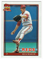 Rick Mahler - Cincinnati Reds (MLB Baseball Card) 1991 Topps # 363 Mint