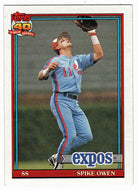 Spike Owen - Montreal Expos (MLB Baseball Card) 1991 Topps # 372 Mint