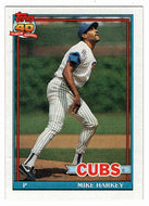 Mike Harkey - Chicago Cubs (MLB Baseball Card) 1991 Topps # 376 Mint
