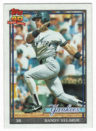 Randy Velarde - New York Yankees (MLB Baseball Card) 1991 Topps # 379 Mint