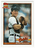 Mickey Tettleton - Baltimore Orioles (MLB Baseball Card) 1991 Topps # 385 Mint