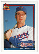Mike Stanley - Texas Rangers (MLB Baseball Card) 1991 Topps # 409 Mint
