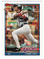 Sammy Sosa - Chicago White Sox (MLB Baseball Card) 1991 Topps # 414 Mint
