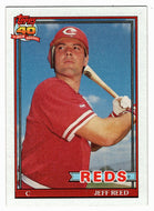 Jeff Reed - Cincinnati Reds (MLB Baseball Card) 1991 Topps # 419 Mint