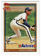 Rafael Ramirez - Houston Astros (MLB Baseball Card) 1991 Topps # 423 Mint