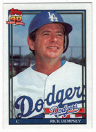 Rick Dempsey - Los Angeles Dodgers (MLB Baseball Card) 1991 Topps # 427 Mint