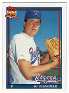 John Barfield - Texas Rangers (MLB Baseball Card) 1991 Topps # 428 Mint