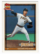 Vicente Palacios - Pittsburgh Pirates (MLB Baseball Card) 1991 Topps # 438 Mint