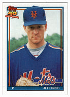 Jeff Innis - New York Mets (MLB Baseball Card) 1991 Topps # 443 Mint