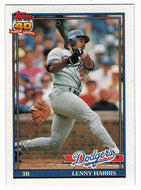 Lenny Harris - Los Angeles Dodgers (MLB Baseball Card) 1991 Topps # 453 Mint