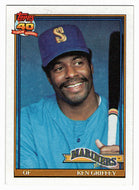 Ken Griffey Sr. - Seattle Mariners (MLB Baseball Card) 1991 Topps # 465 Mint