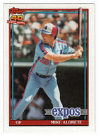 Mike Aldrete - Montreal Expos (MLB Baseball Card) 1991 Topps # 483 Mint
