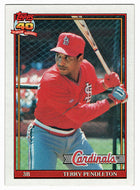 Terry Pendleton - St. Louis Cardinals (MLB Baseball Card) 1991 Topps # 485 Mint
