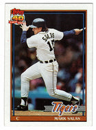 Mark Salas - Detroit Tigers (MLB Baseball Card) 1991 Topps # 498 Mint