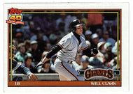 Will Clark - San Francisco Giants (MLB Baseball Card) 1991 Topps # 500 Mint